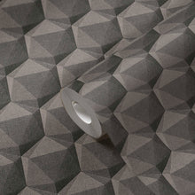 FS72027 Geometric Motif Fusion Wallpaper By Galerie