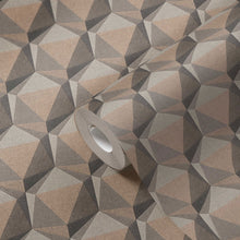 FS72028 Geometric Motif Fusion Wallpaper By Galerie