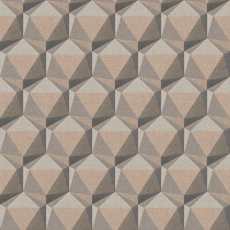 FS72028 Geometric Motif Fusion Wallpaper By Galerie