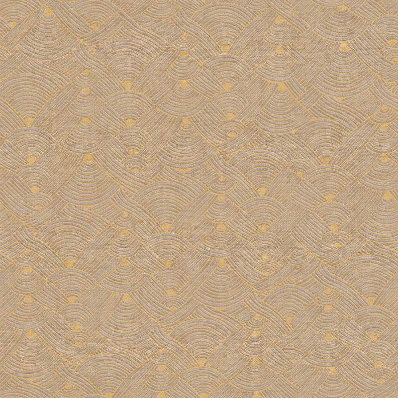 FS72033 Geo Swirl Fusion Wallpaper By Galerie