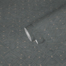 FS72038 Geo Swirl Fusion Wallpaper By Galerie