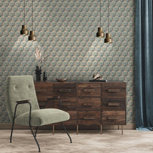 FS72042 Geometric Motif Fusion Wallpaper By Galerie