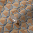 FS72045 Geometric Motif Fusion Wallpaper By Galerie