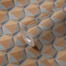 FS72045 Geometric Motif Fusion Wallpaper By Galerie