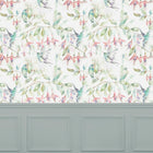 Fuchsia Flight Cream Wallpaper by Voyage Maison | FUCHSIA/WPO/FLI