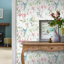 Fuchsia Flight Cream Wallpaper by Voyage Maison | FUCHSIA/WPO/FLI