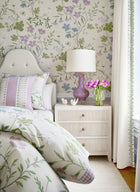 T14623 Bloom Lilac Wallpaper by Thibaut