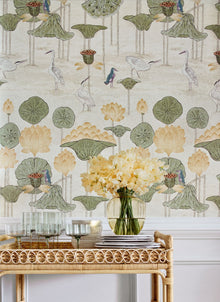 T14634 Malea Gold Wallpaper by Thibaut