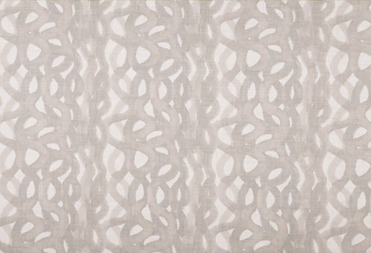 Fathom Smoke fabric by Christopher Farr Cloth