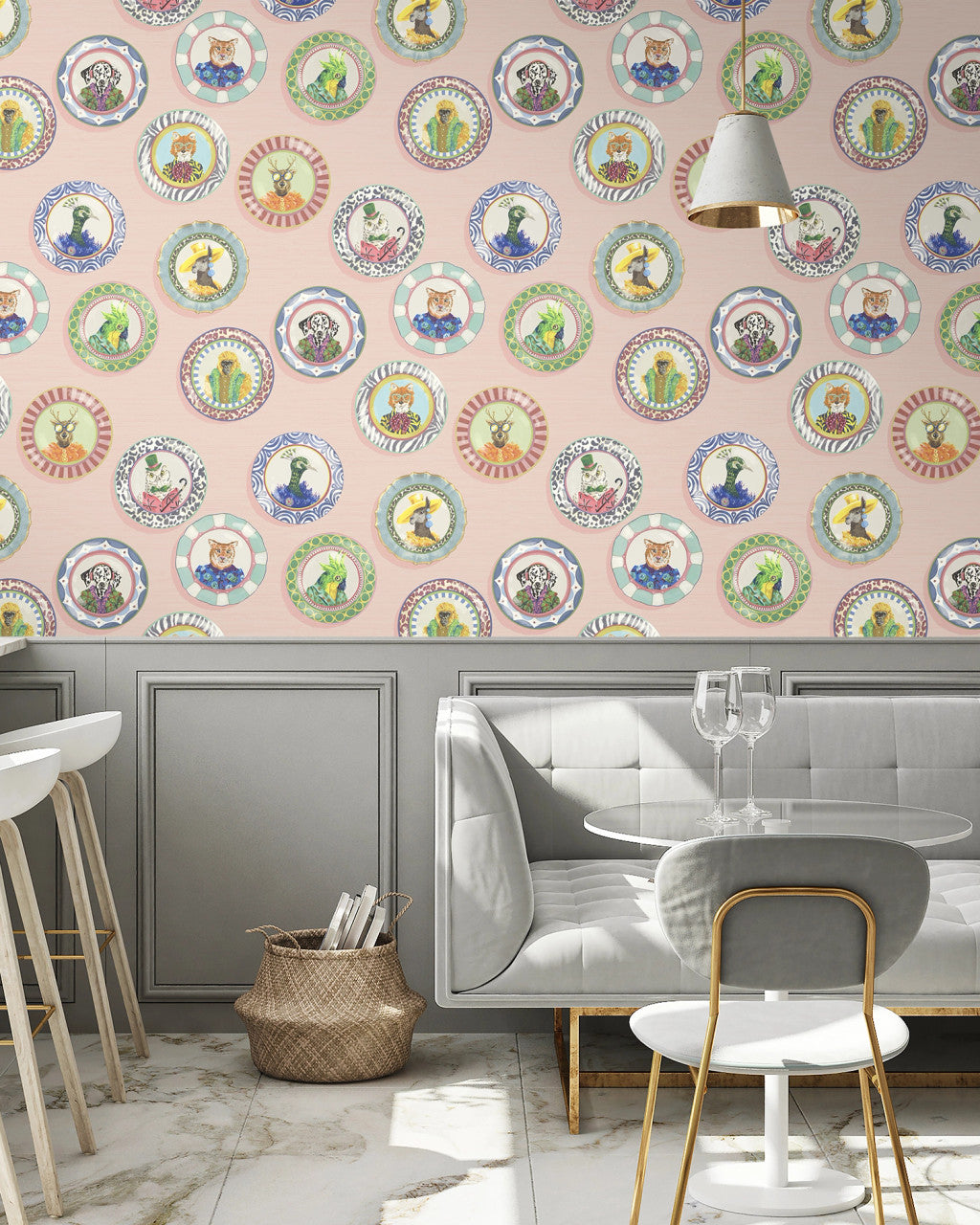 BMPP004/03A Fine China Wallpaper by Brand McKenzie