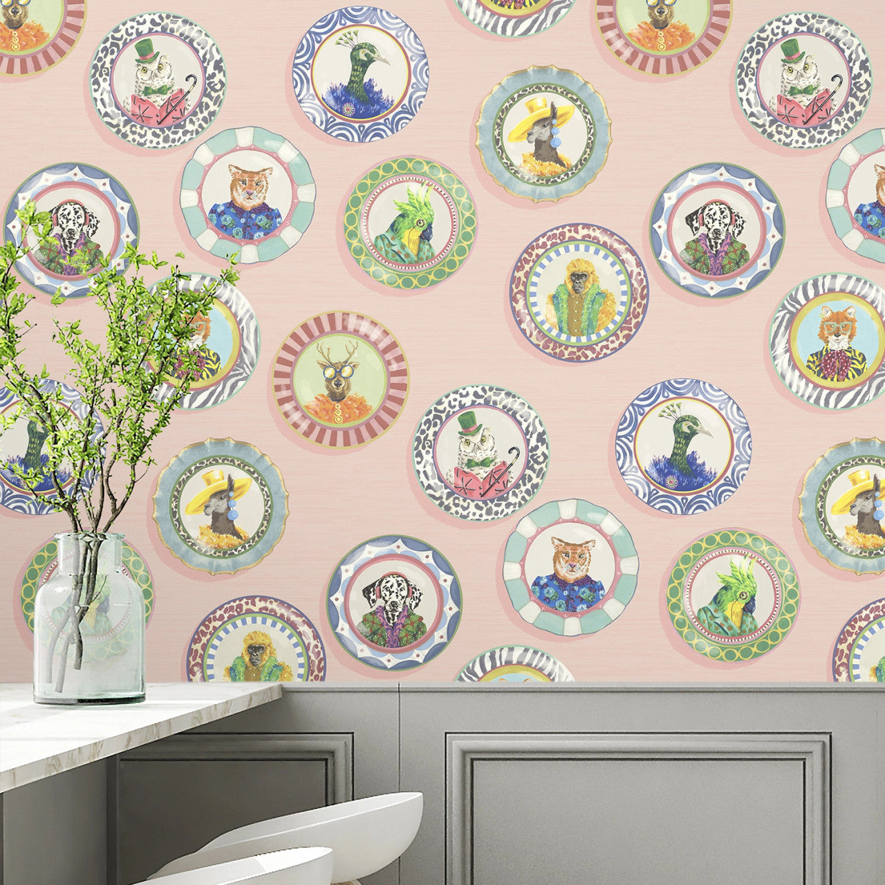 BMPP004/03A Fine China Wallpaper by Brand McKenzie