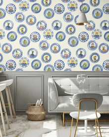 BMPP004/03B Fine China Wallpaper by Brand McKenzie