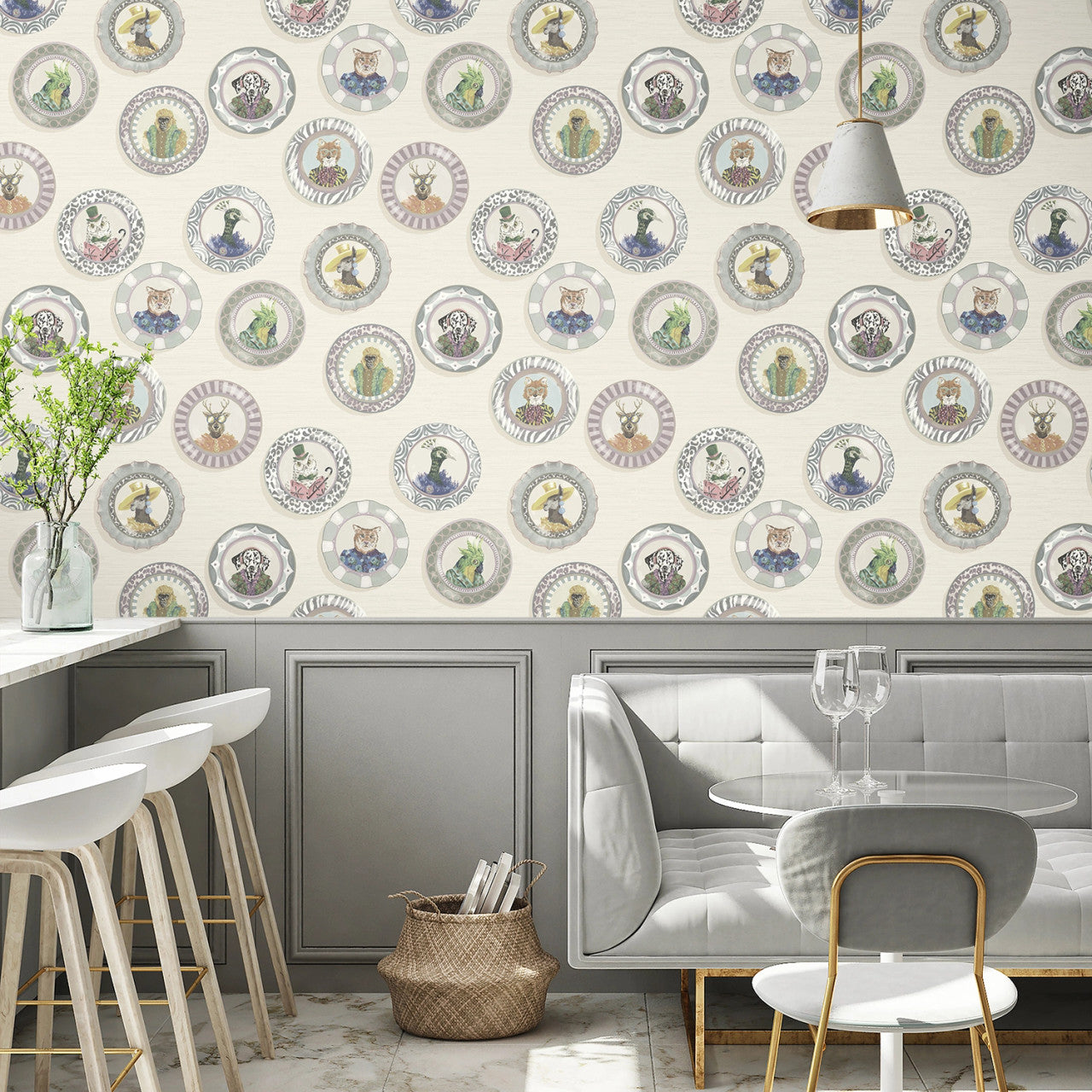 BMPP004/03C Fine China Wallpaper by Brand McKenzie