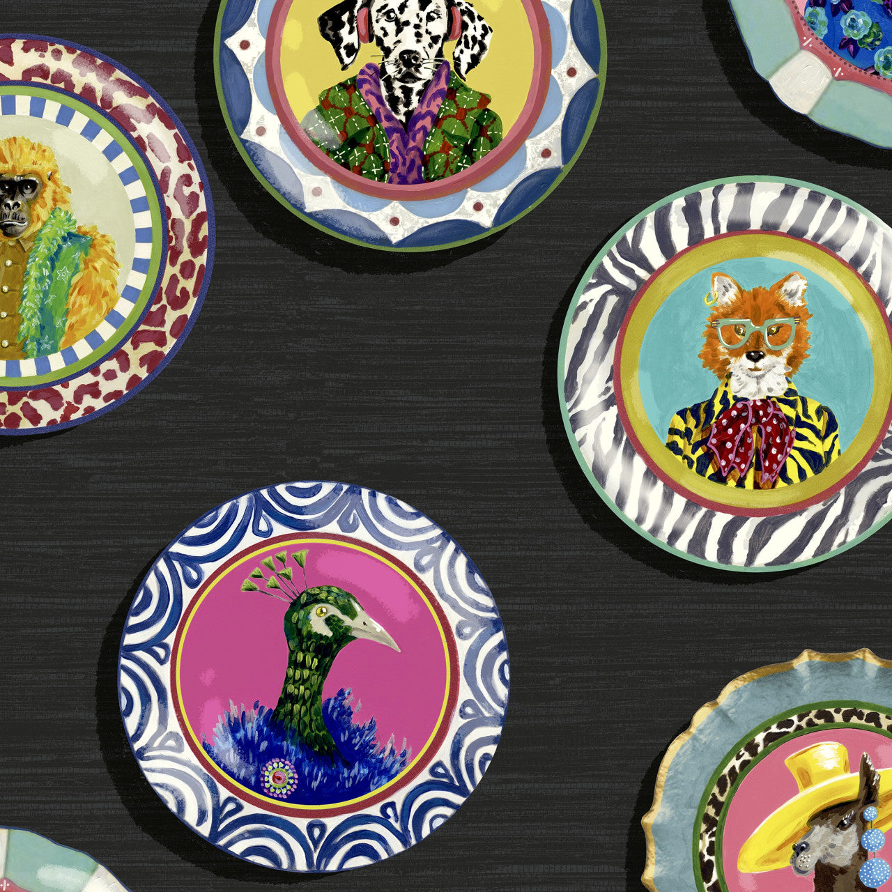 BMPP004/03D Fine China Wallpaper by Brand McKenzie