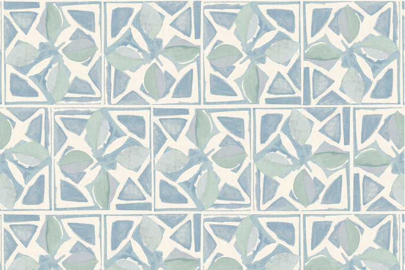 Fiori Sky Wallpaper by Christopher Farr Cloth