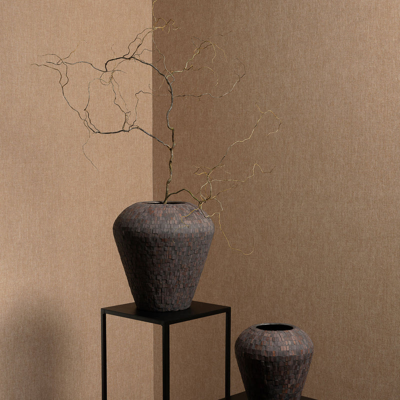 78221 Lin Normandie Flamant Honoré Paillotte Wallpaper By Arte