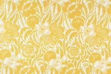 Fleurs Etoilees Mimosa Wallpaper by Christopher Farr Cloth