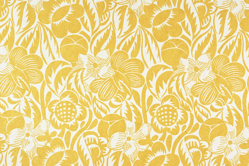 Fleurs Etoilees Mimosa Wallpaper by Christopher Farr Cloth