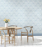 Fritillerie Original Brantwood Blue Wallpaper By GP & J Baker