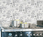 G12283 Kitchen Recipes Wallpaper By Galerie