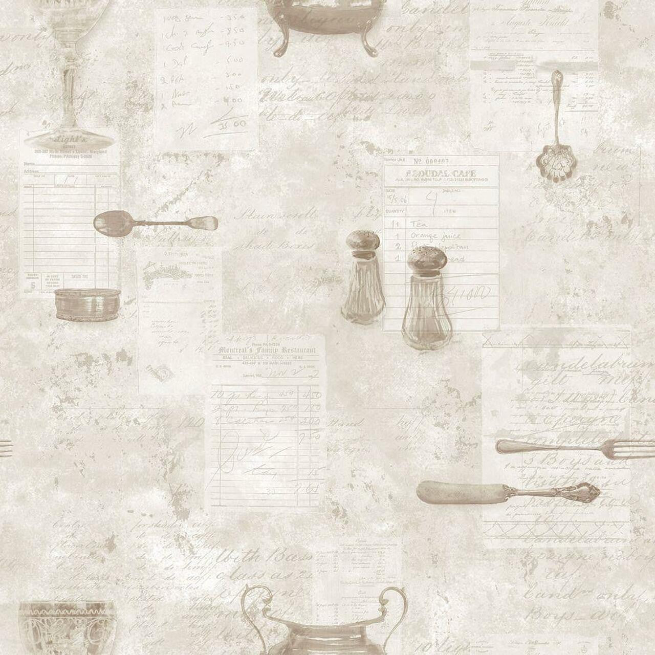 G12291 Kitchen Recipes Wallpaper By Galerie