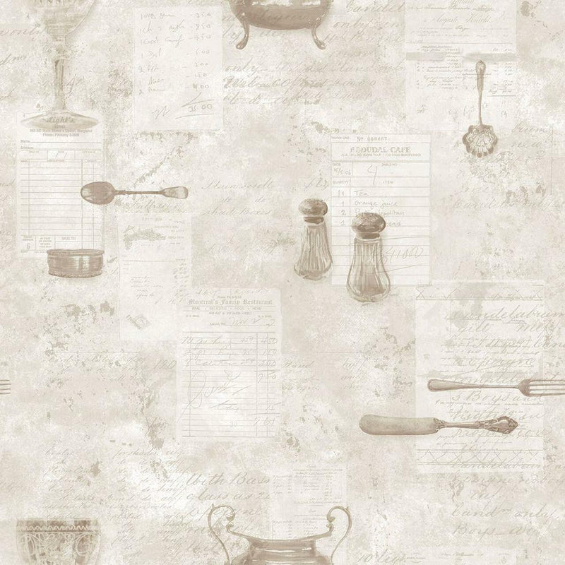 G12291 Kitchen Recipes Wallpaper By Galerie