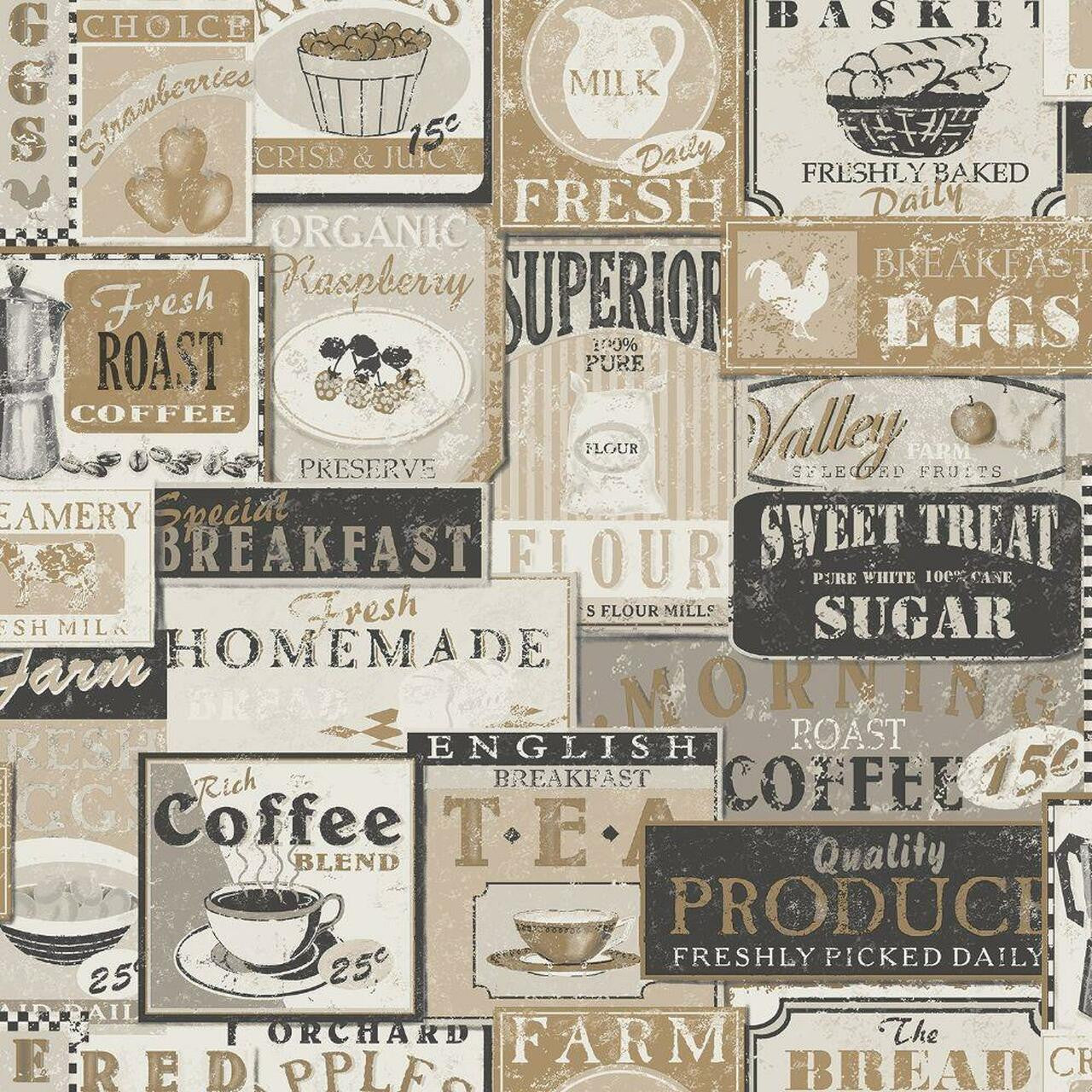 G12298 Kitchen Recipes Wallpaper By Galerie