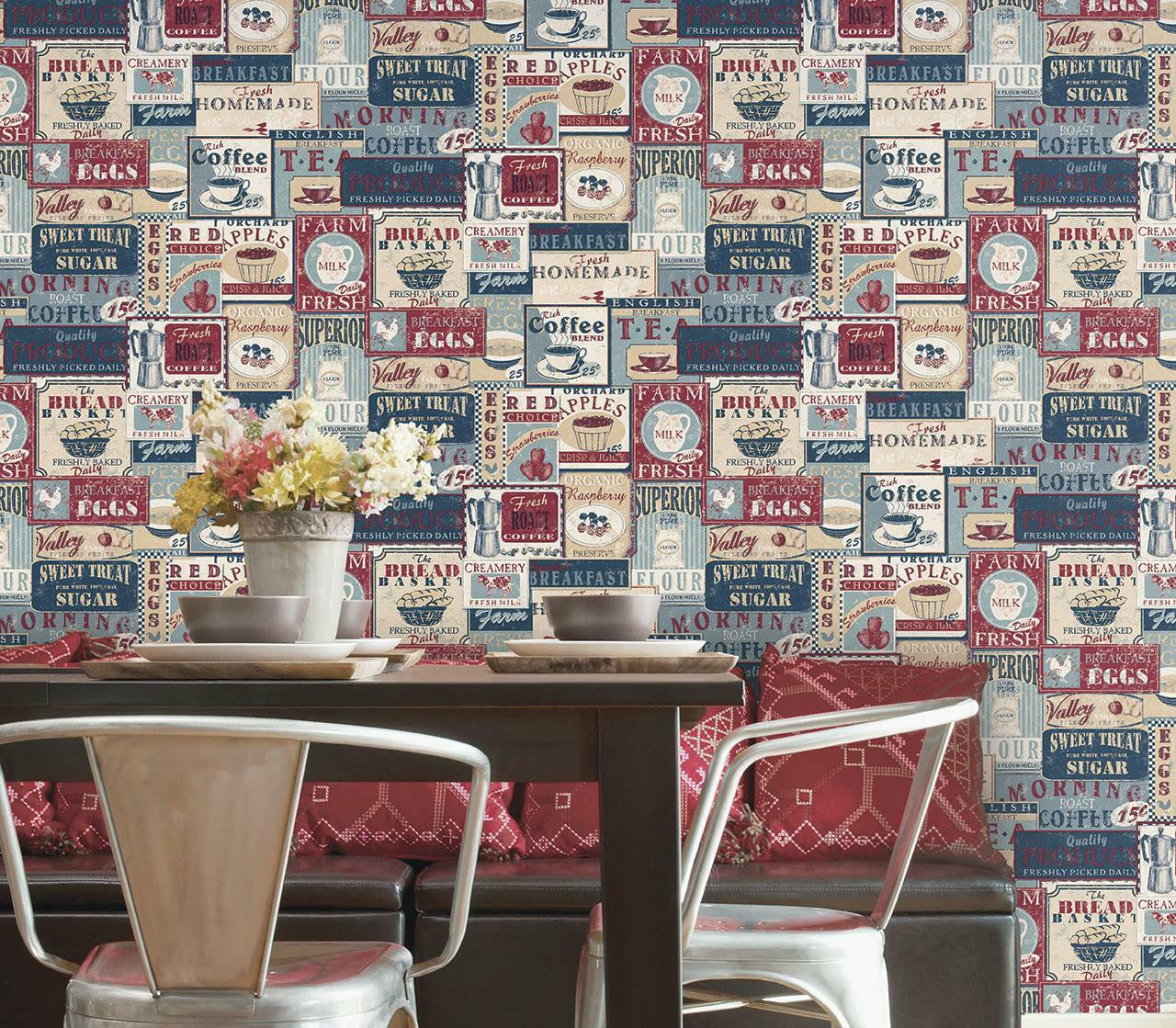 G12297 Kitchen Recipes Wallpaper By Galerie
