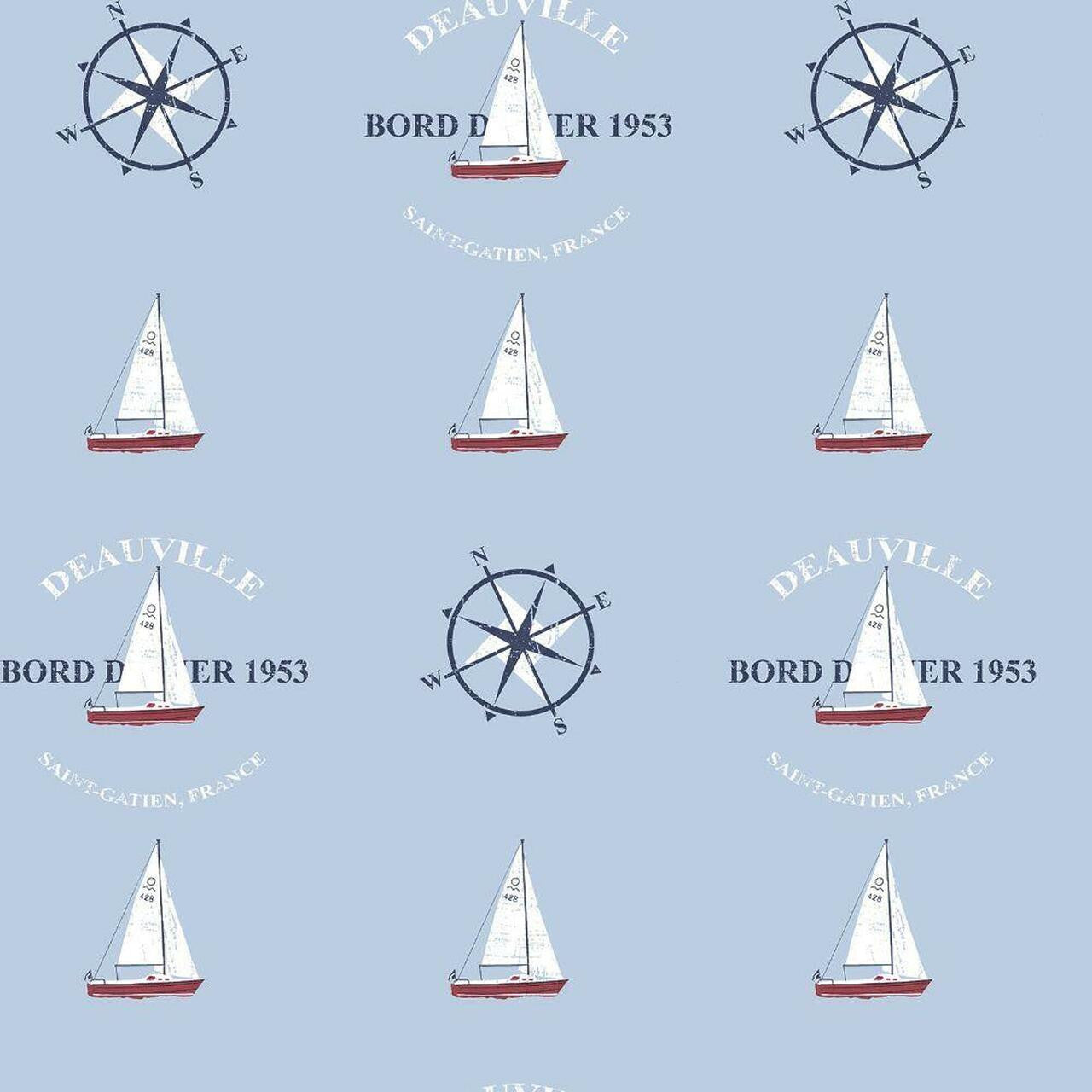 G23037 Deauville 2 Wallpaper By Galerie