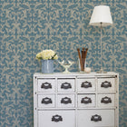 G34111 Linear Damask Nordic Elements Wallpaper by Galerie