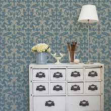 G34111 Linear Damask Nordic Elements Wallpaper by Galerie