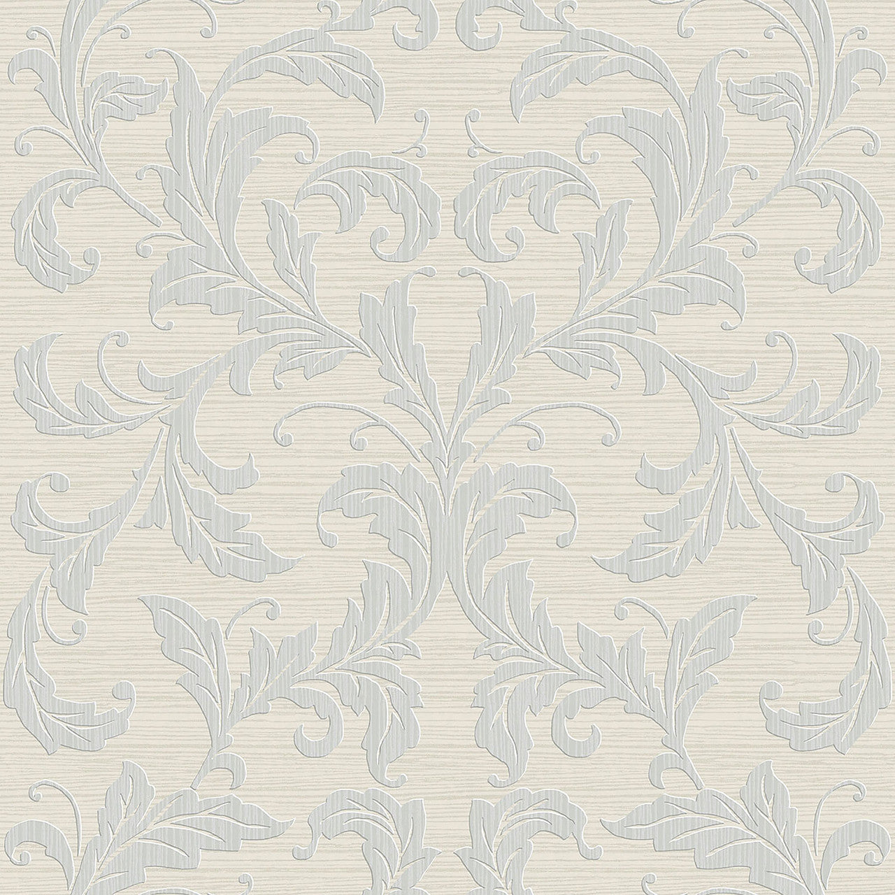 G34112 Linear Damask Nordic Elements Wallpaper by Galerie