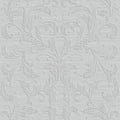 Linear Damask Nordic Elements Wallpaper by Galerie
