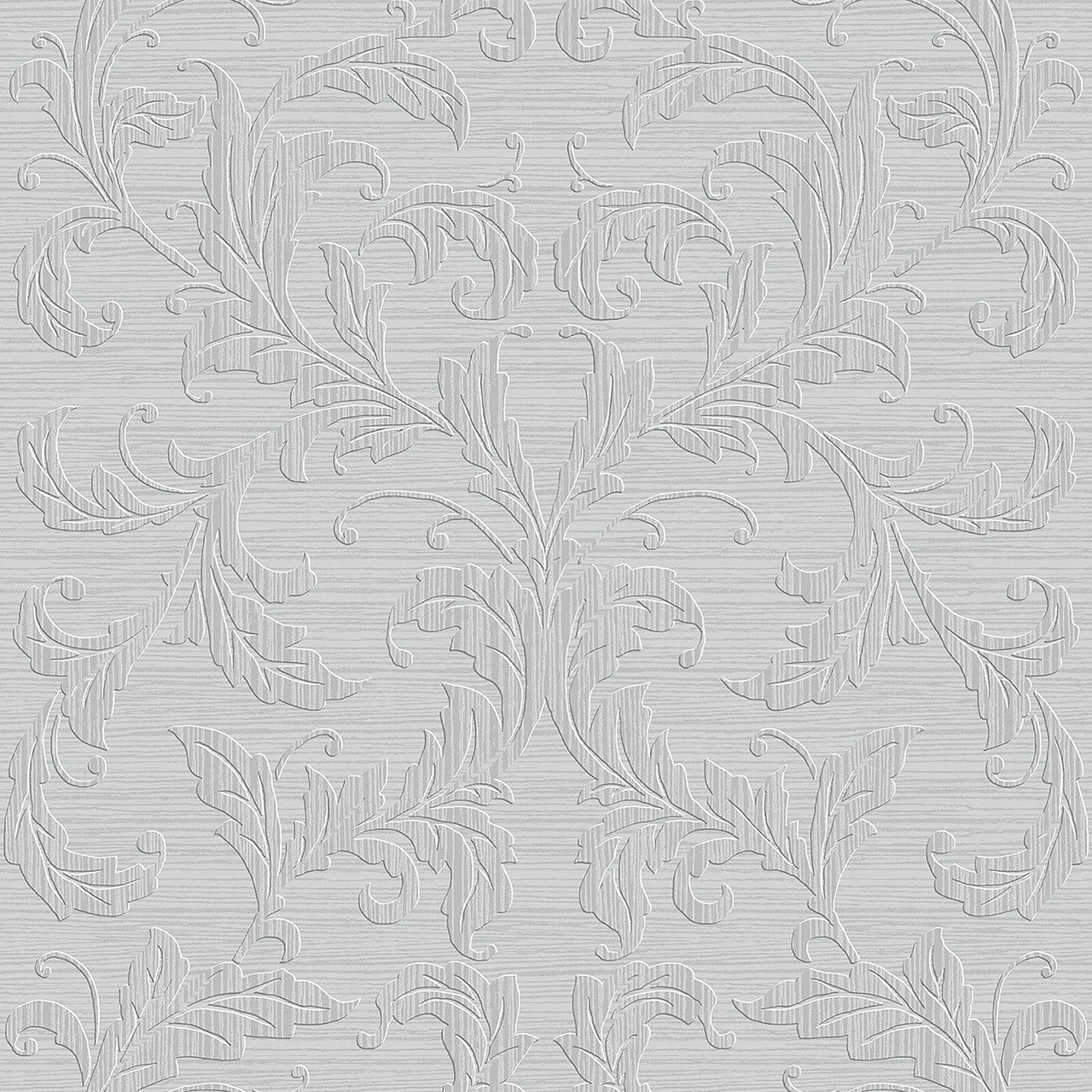 G34115 Linear Damask Nordic Elements Wallpaper by Galerie