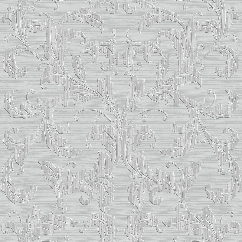 G34115 Linear Damask Nordic Elements Wallpaper by Galerie