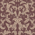 Linear Damask Nordic Elements Wallpaper by Galerie