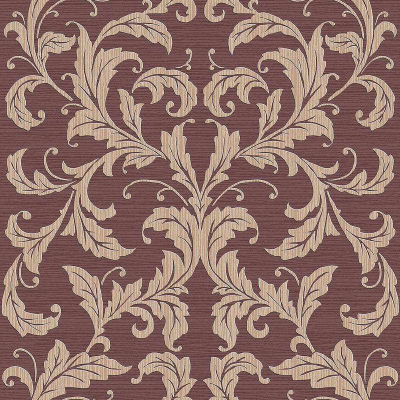 G34116 Linear Damask Nordic Elements Wallpaper by Galerie