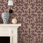 G34116 Linear Damask Nordic Elements Wallpaper by Galerie