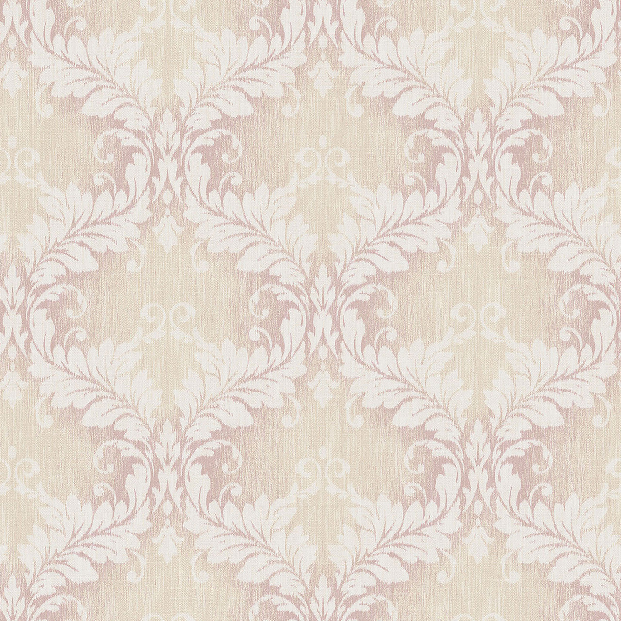 G34131 Woven Damask Floral Trail Nordic Elements Wallpaper by Galerie