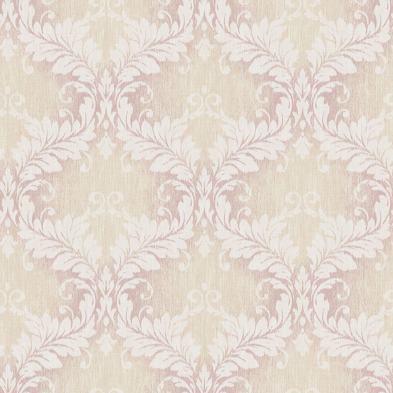 G34131 Woven Damask Floral Trail Nordic Elements Wallpaper by Galerie