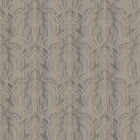 G34145 Metallic Thin Stripe with Paisley Nordic Elements Wallpaper by Galerie