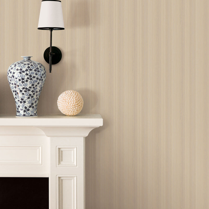 G34150 Metallic Thin Stripe A Nordic Elements Wallpaper by Galerie