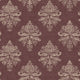 Medallion Damask Nordic Elements Wallpaper by Galerie