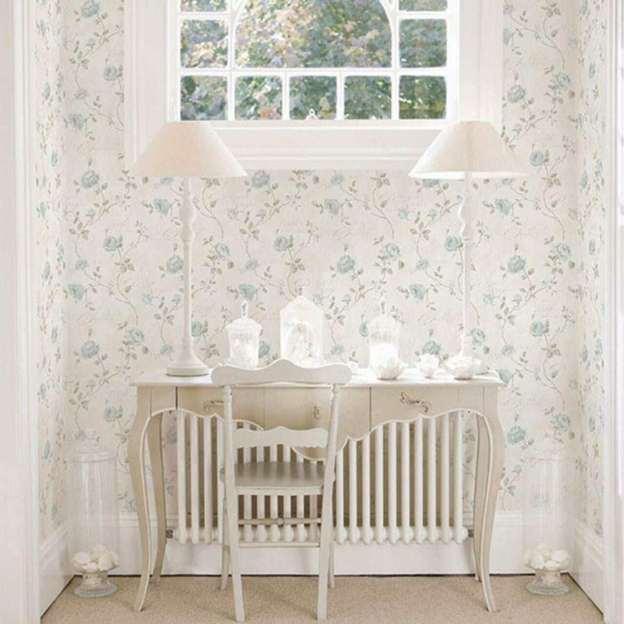 G45326 Vintage Roses Wallpaper By Galerie