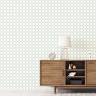 G45402 Bee Hive Just Kitchens Green and White Wallpaper By Galerie