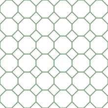 G45402 Bee Hive Just Kitchens Green and White Wallpaper By Galerie