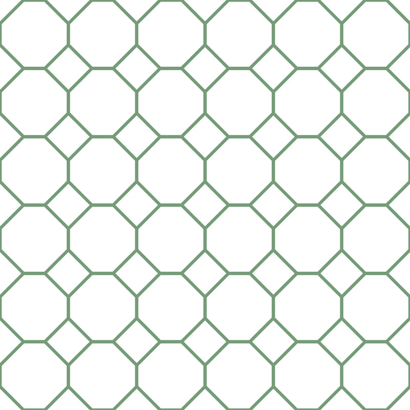 G45402 Bee Hive Just Kitchens Green and White Wallpaper By Galerie