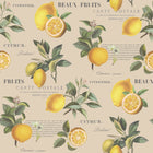 G45410 Citron Botanical Just Kitchens Taupe Wallpaper By Galerie