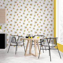 G45412 Citrus Toss Just Kitchens Orange, Yellow and  Green Wallpaper By Galerie