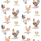 G45415 Free Range Just Kitchens Black and Grey Wallpaper By Galerie